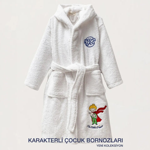 Çocukların Banyo Saatini Masala Dönüştüren Karakterli Bornoz Modelleri