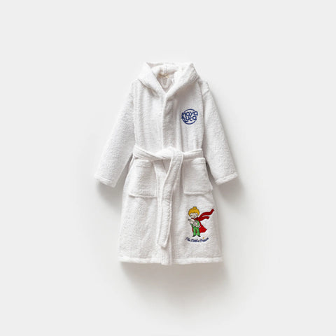 Küçük Prens Nakışlı Pamuk Erkek Çocuk Bornoz