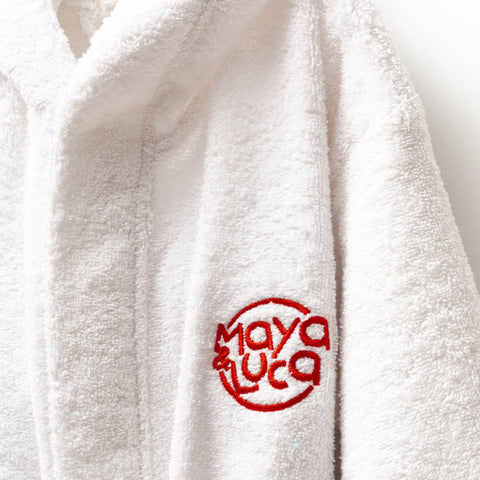 Heidi Nakışlı Pamuk Kız Çocuk Bornoz