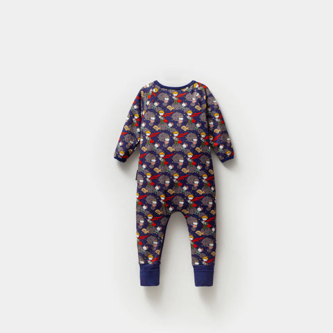Küçük Prens Desenli Lacivert Erkek Bebek Uyku Tulumu