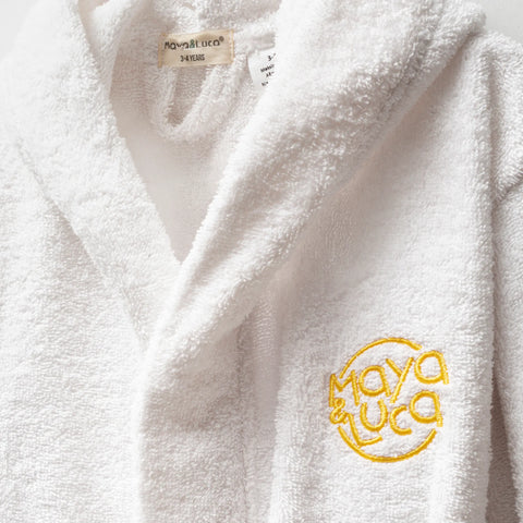 Alice Nakışlı  Pamuk Kız Çocuk Bornoz