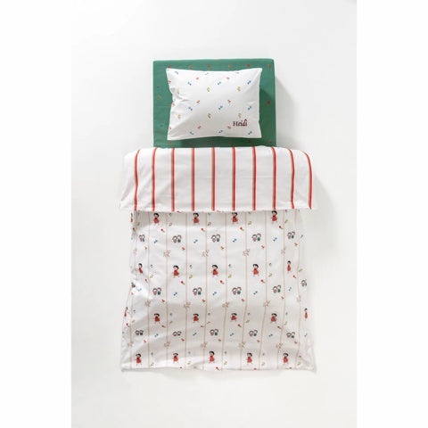 Heidi Desenli %100 Pamuk Bebek Çocuk Nevresim Takımı