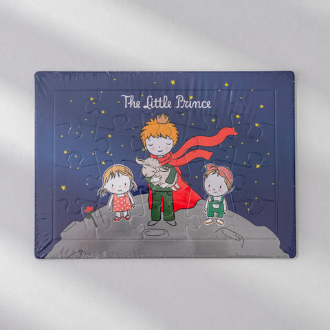 Küçük Prens Karakterli Çocuklar İçin Eğitici ve Öğretici Puzzle Yapboz