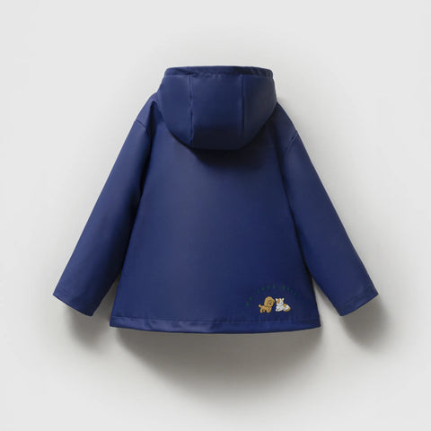 Küçük Prens Baskılı Kauçuk Su Geçirmez Pamuk Astarlı Erkek Çocuk Yağmurluk